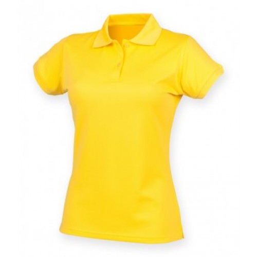 Womens Coolplus Polo Shirt | YELLOW | L